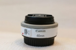 [중고] 캐논 정품 EF 40mm 1:2.8 STM 랜즈앞 뒤캡 52mmuv